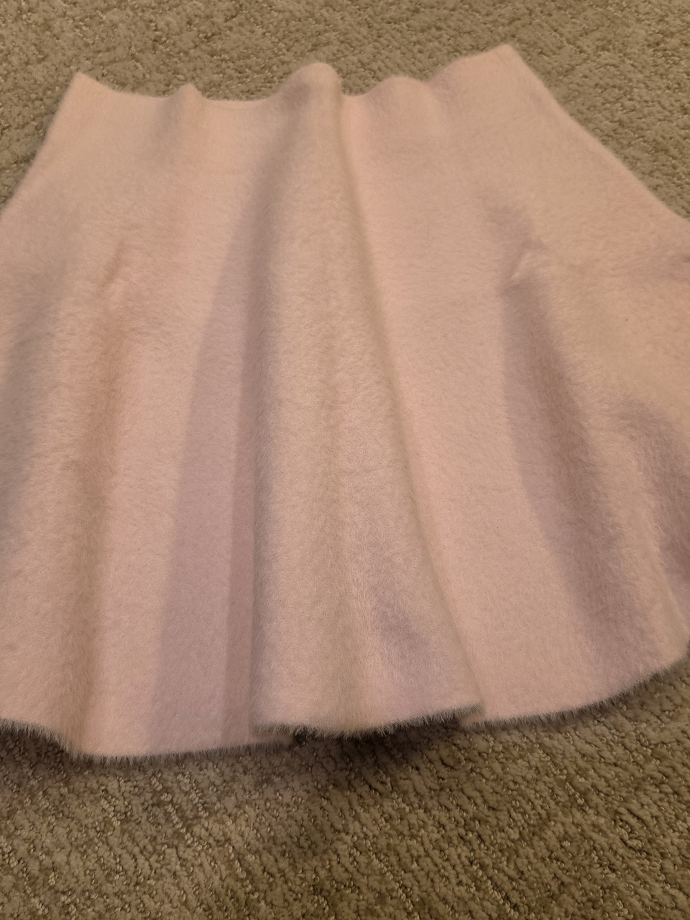 Classic Soft Pink A-Line Women's Skirt